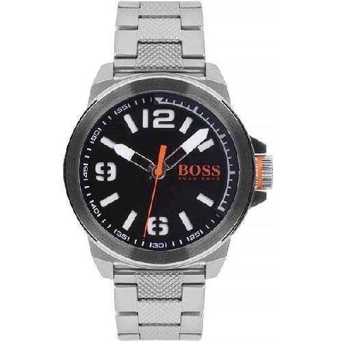 Image of Hugo Boss Orange New York Sølv Quartz Herre ur, model 1513153